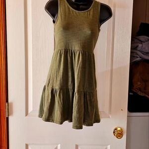 2 for 15 Old navy sun dress size 10 olive green